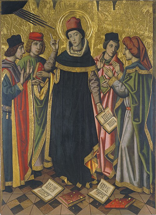 The Conversion of Saint Augustine, 1470, Pablo Vergós
