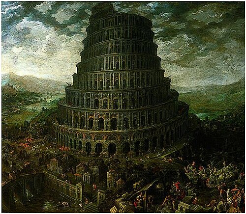 La Tour de Babel, 1585, Tobias Verhaecht