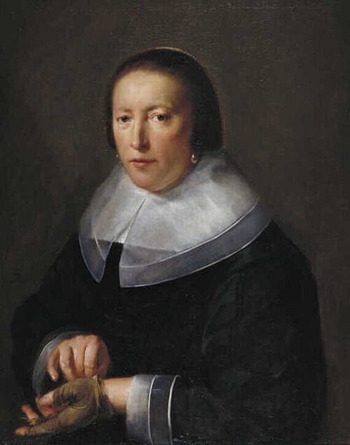 Portrait of a Woman, 1649, Bernardus Zwaerdecroon