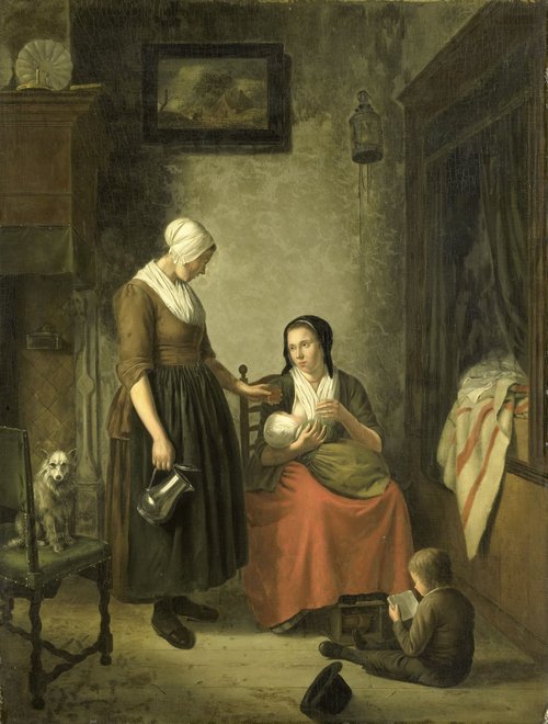 Gossiping, 1795, Johannes Christiaan Janson