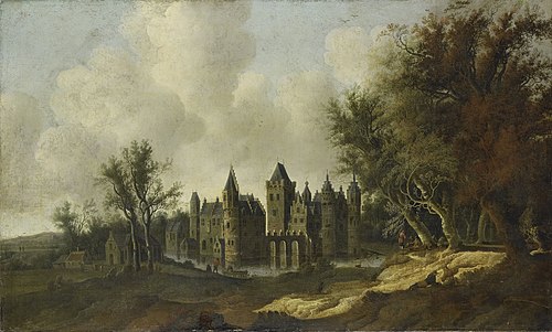 Egmond Castle, 1653, G.W. Berckhout
