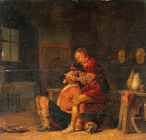 A Surgeon Operating on a Man's Head, , Jan Jansz. Buesem