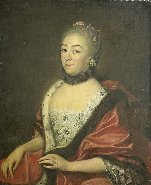 Sandrina van den Broecke, Wife of George Lodewijk Matthes, 1764, Noël Challe