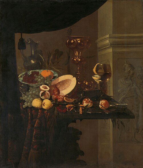 Still Life, 1666, Christiaen van Dielaert