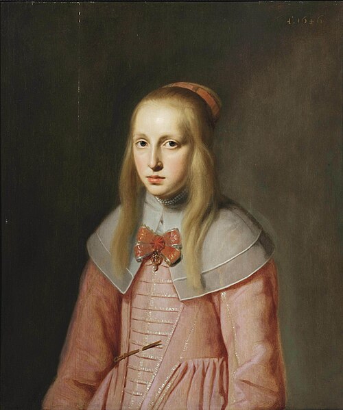 Portrait of a Girl, 1646, Douwe Juwes de Dowe