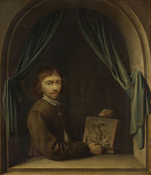 Portrait of a Painter, 1655, Pieter Cornelisz. van Egmondt