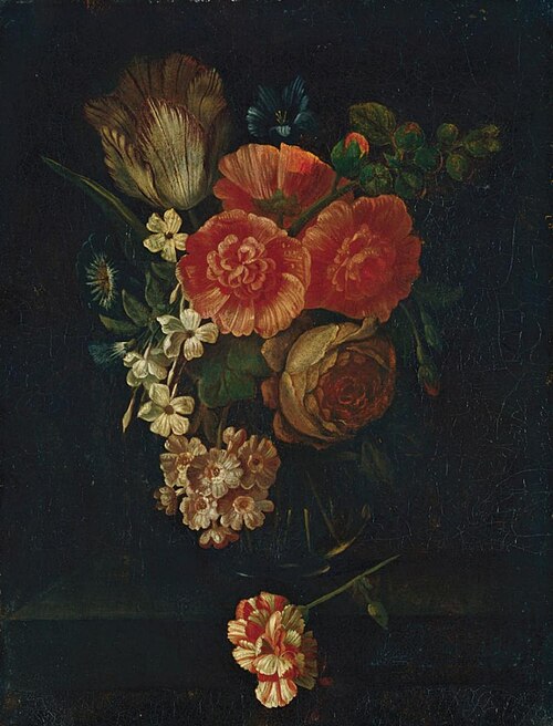 Flower still life, 1712, Pieter Hardimé
