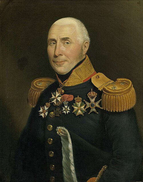 Portrait of Gijsbertus Martinus Cort Heyligers (1770-1849). Luitenant-generaal der infanterie, 1831, Jan Kieft