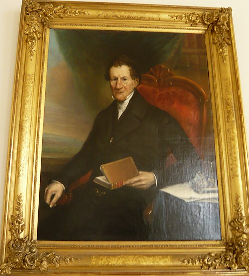 Portrait of Abraham de Vries, 1850, Jan Kieft