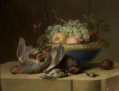 Stilleven, 1798, Willem van Leen