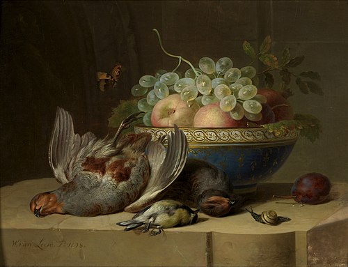 Stilleven, 1798, Willem van Leen