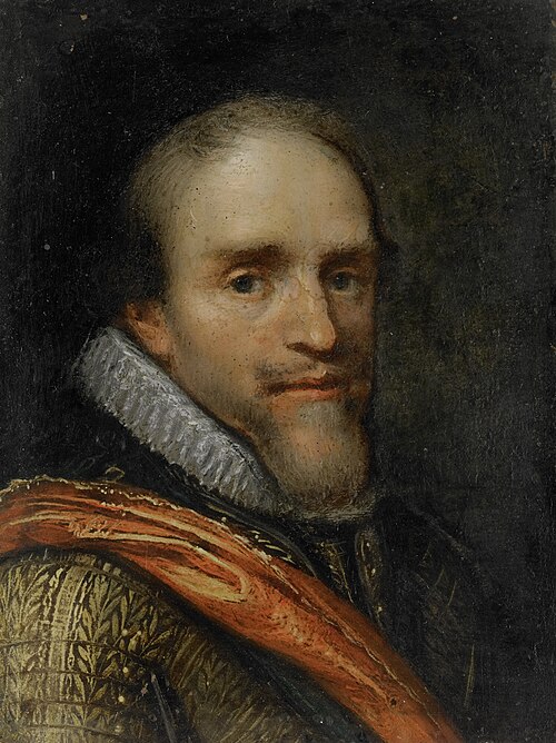 Portrait of Maurits (1567-1625), Prince of Orange, 1612, Jacob Lyon