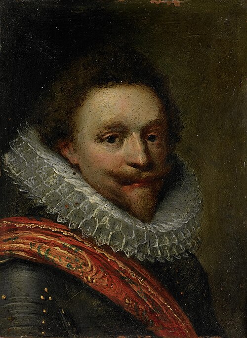 Portrait of Frederik Hendrik (1584-1647), Prince of Orange, 1612, Jacob Lyon