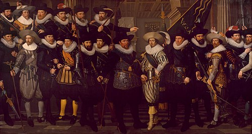 Guardsmen of the Company of Captain Jacob Pietersz. Hooghkamer and luitenant Pieter Jacobsz. van Rij, 1628, Jacob Lyon