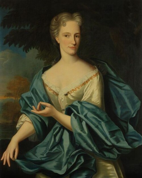 Portrait of Catharina Wilhelmina van Hogendorp (1698-1757), 1719, Jan de (II) Meyer