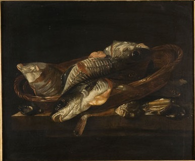 Stilleven met vissen, 1650, Monogrammist BVDA