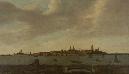 View of Heusden, 1650, Monogrammist FK