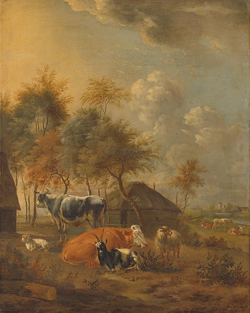 Landscape with Animals, 1800, Monogrammist IL