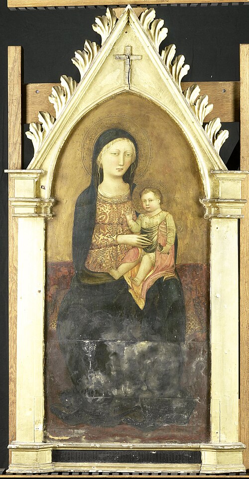 Virgin and Child, 1412, Pseudo-Ambrodigio di Baldese