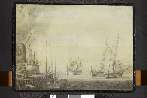 Hamnbild, 1650, Experiens Sillemans