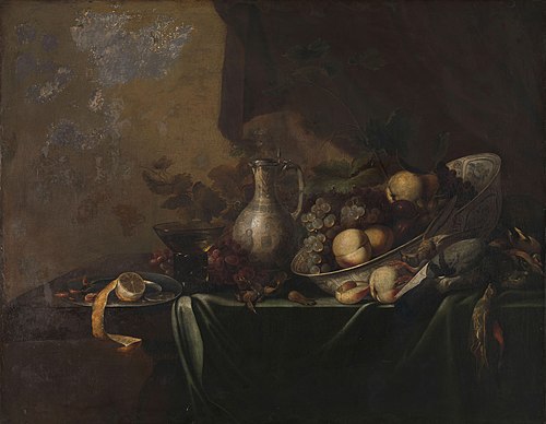 Nature morte aux fruits, 1650, Michiel (II) Simons