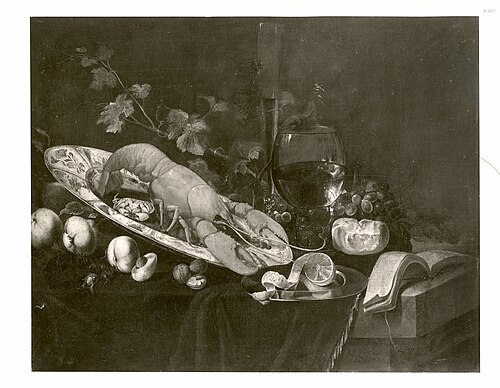 still-life, 1661, Michiel (II) Simons