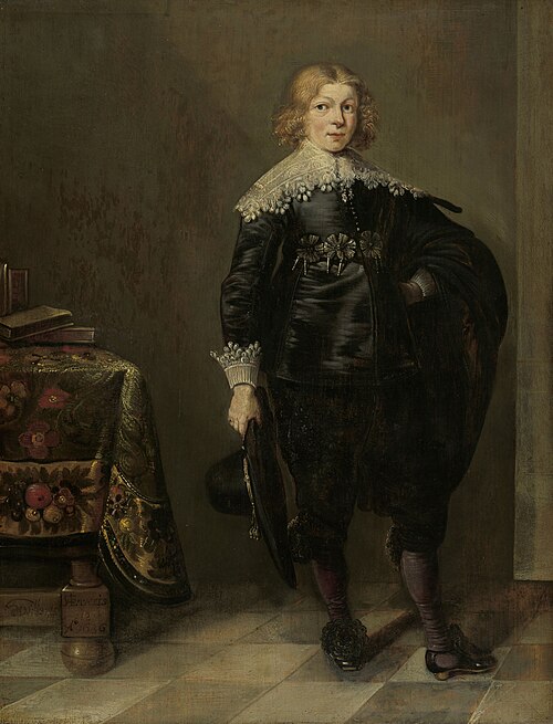 Portrait of a boy, 1636, Harmen Willems Wieringa