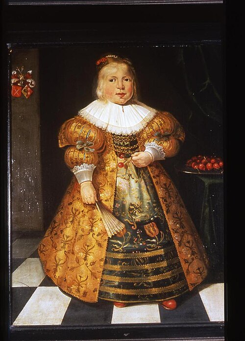 Portrait of Ymck van Pfaffenrode (1629-1677), 1634, Harmen Willems Wieringa