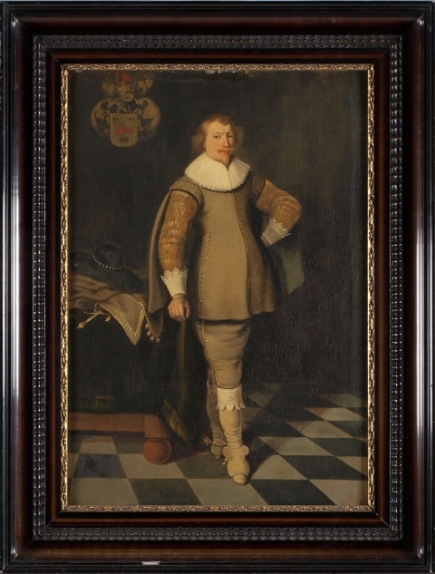Portrait of a man from the Van Cammingha family, 1630, Harmen Willems Wieringa