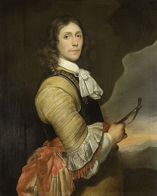 Portrait d'un officier, 1668, Nicolaas Wieringa