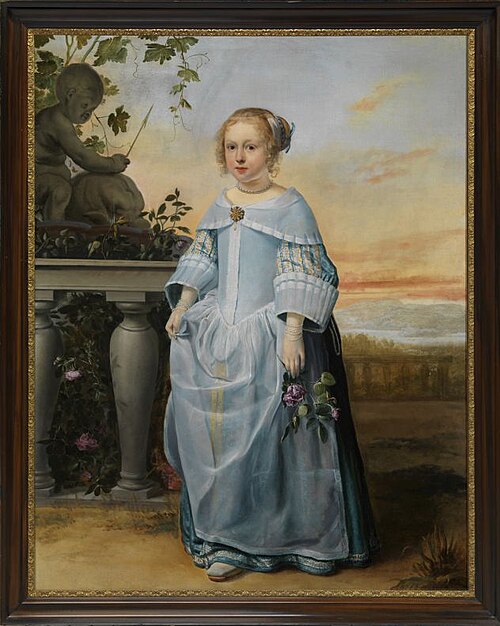 Portrait of a 6 years old girl, 1656, 1656, Nicolaas Wieringa