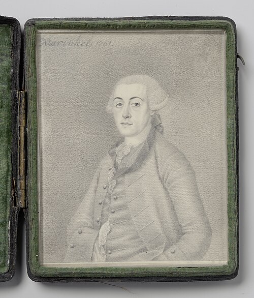 Portret van een man, 1761, Joseph Marinkelle