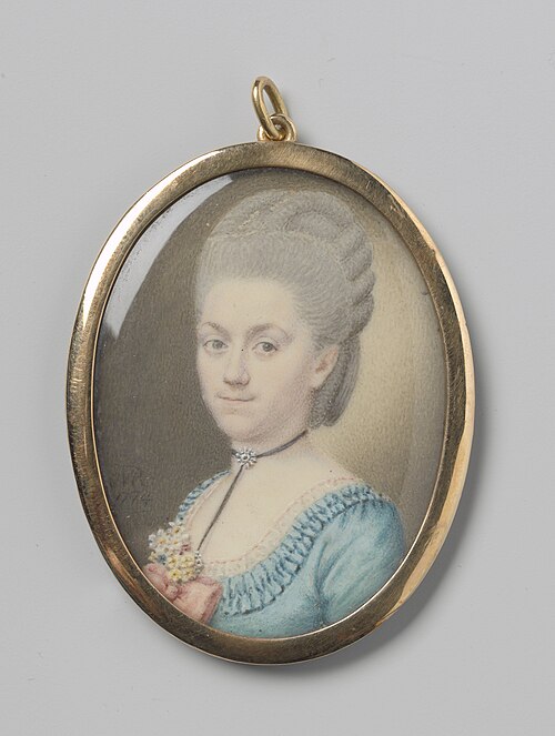 Portret van een vrouw, 1774, Joseph Marinkelle