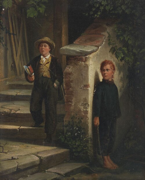 After School, 1899, Jakob Emanuel Gaisser