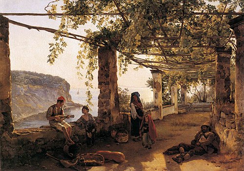 Terrasse à Sorrente, 1826, Sylvestre Chtchedrine