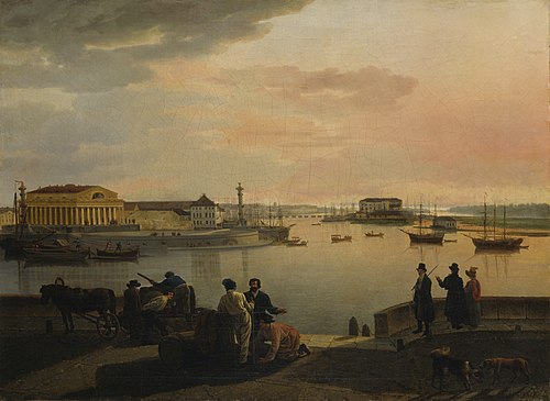 A view from St. Petersburg, 1817, Sylvestre Chtchedrine