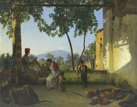 Balcony In Sorrento, 1827, Sylvestre Chtchedrine