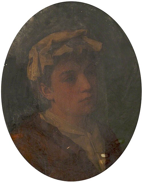 Portrait of a Girl, , Adèle Riché