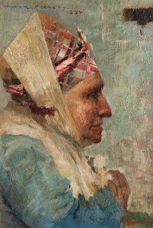 A French Grandmother, 1884, William Kennedy
