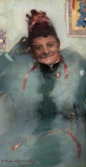 The Fur Boa, 1890, William Kennedy