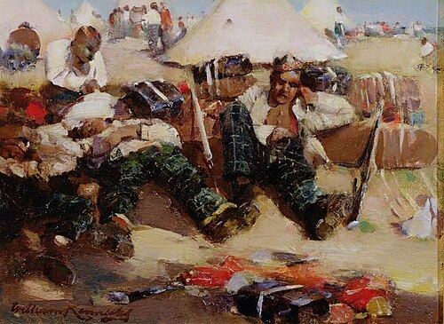 In Camp, 1892, William Kennedy