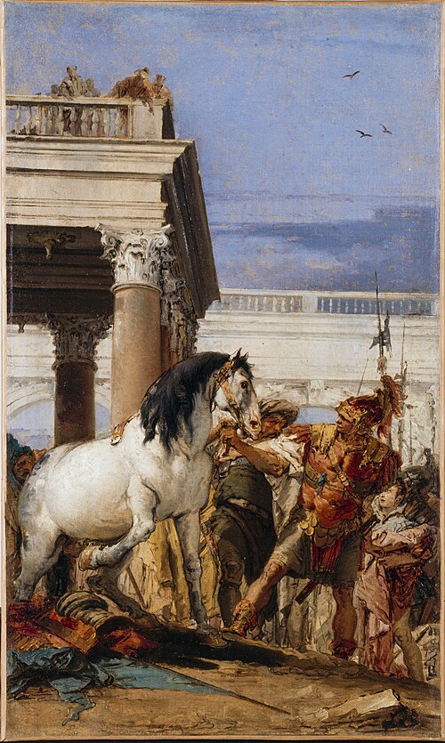 Alexandre et Bucéphale, 1758, Giambattista Tiepolo