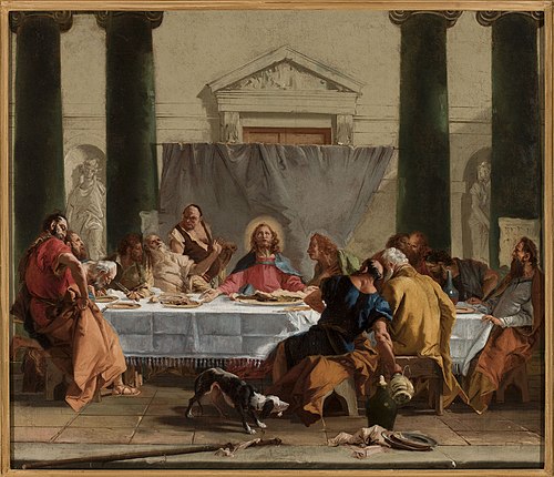 Last Supper, , Giambattista Tiepolo