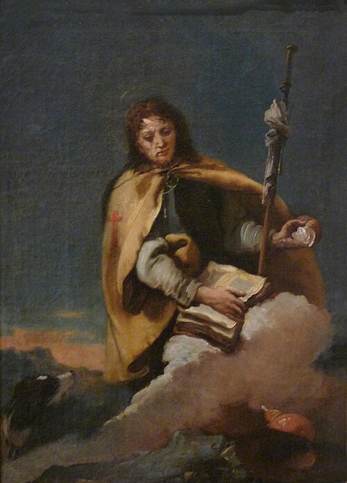 Saint Roch, 1730, Giambattista Tiepolo