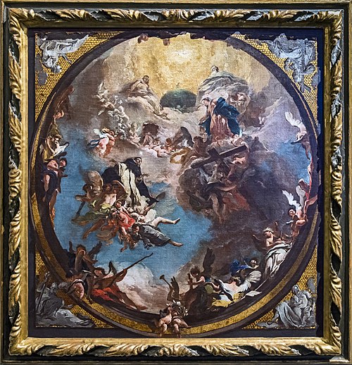Giambattista Tiepolo, San Domenico in gloria, 1723, Giambattista Tiepolo