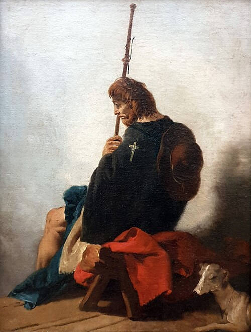 Saint Roch, 1732, Giambattista Tiepolo