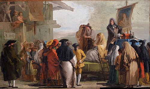 The Dentist, 1770, Giambattista Tiepolo