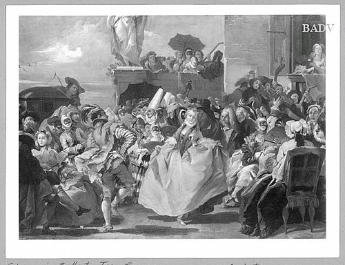 Maskerade, 1740, Giambattista Tiepolo