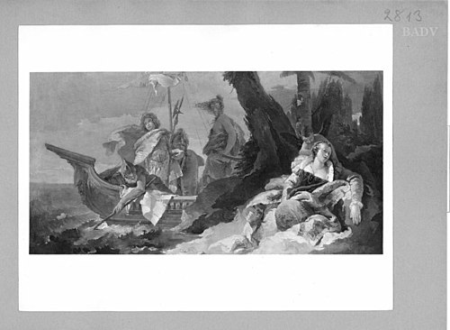 Szene aus Grichischer Mythologie, guan mythologie, 1721, Giambattista Tiepolo
