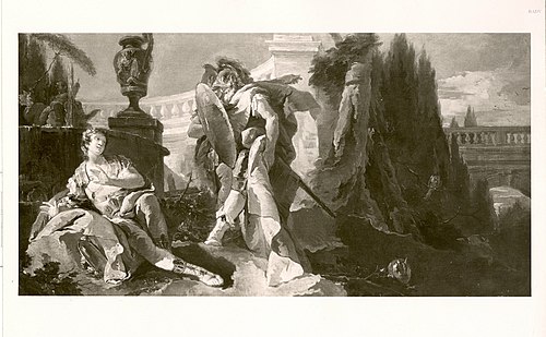 Rinaldo und Armina, 1721, Giambattista Tiepolo
